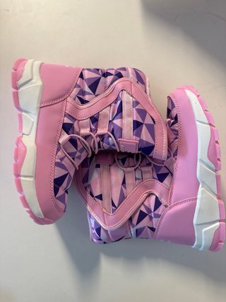 Stivali bambina rosa e viola