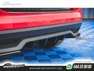 DIFUSOR TRASERO SKODA KAMIQ 2019-- NEGRO MATE