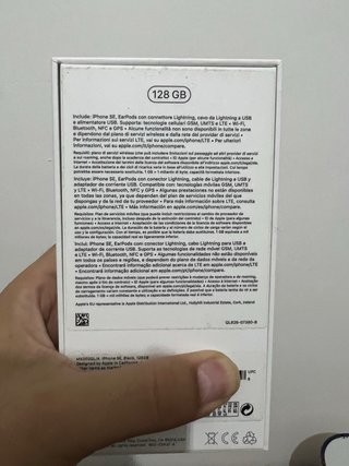 iPhone SE 128GB Negro