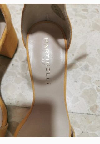 Sandalias Martinelli amarillas talla 37