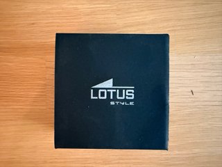 Pulsera Lotus Hematites Negra y Gris