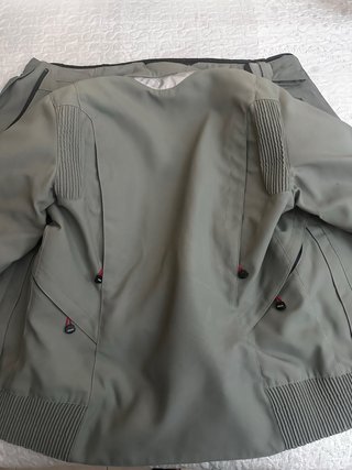 Chaqueta Moto BMW TourShell Mujer Gris
