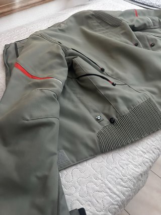 Chaqueta Moto BMW TourShell Mujer Gris