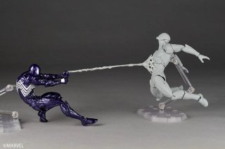 Revoltech Amazing Yamaguchi Symbiote Spider-Man