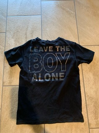 Maglietta nera Leave the Boy Alone