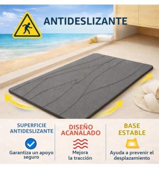 Tappeto da bagno Diatomita Minismus (Con fessura - ¡Pr
