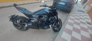 Motocicleta Zontes V 350 Negra