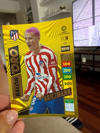 Tarjeta Griezmann Balón de Oro nº 511