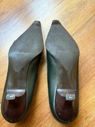 Zapatos de salón verdes talla 41