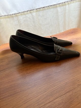 Zapatos de salón verdes talla 41