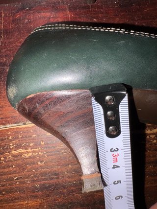 Zapatos de salón verdes talla 41