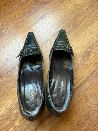 Zapatos de salón verdes talla 41