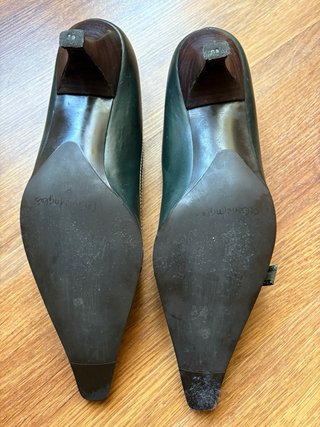 Zapatos de salón verdes talla 41