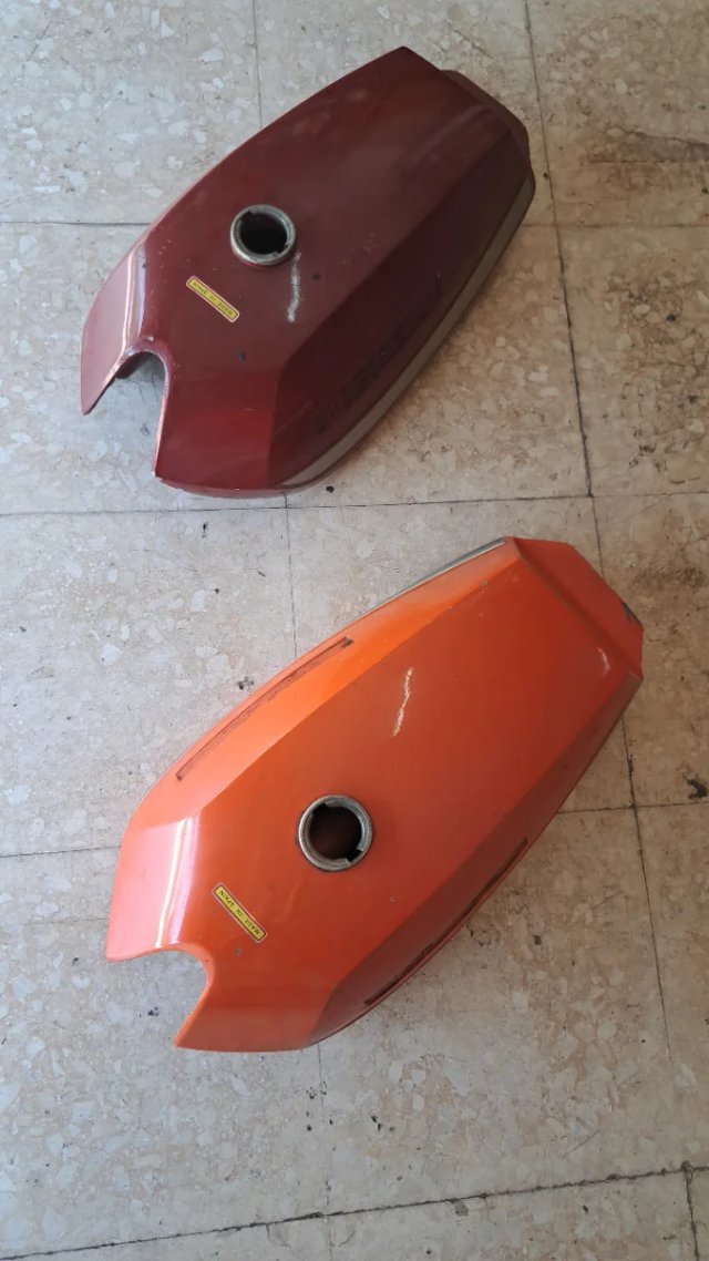 Depósito Ducati Naranja