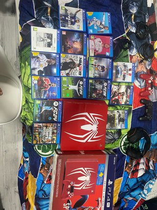 Consola PS4 Pro Edición Limitada Spider-Man