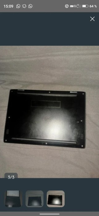 Portátil Lenovo Chromebook Negro