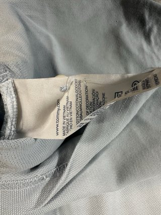 Polo Tommy Hilfiger Azul Celeste Talla M