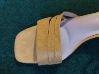Sandalia de tacón de mujer talla 40