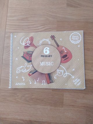 Libro Música 6 Primaria Anaya