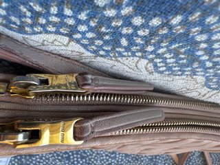 Bolso MiuMiu Piel Rosa Original
