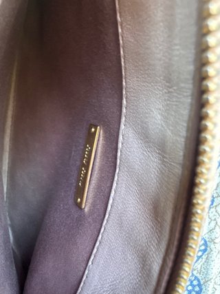 Bolso MiuMiu Piel Rosa Original