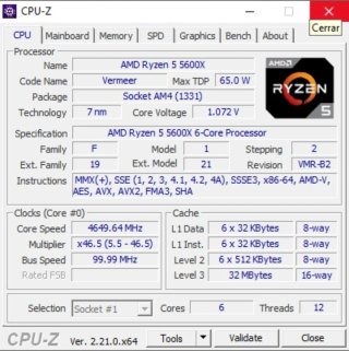 PC Gaming Ryzen 5 5600X / RTX 2060 / 16GB