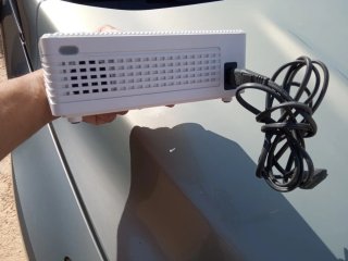 Mini proyector OKK blanco