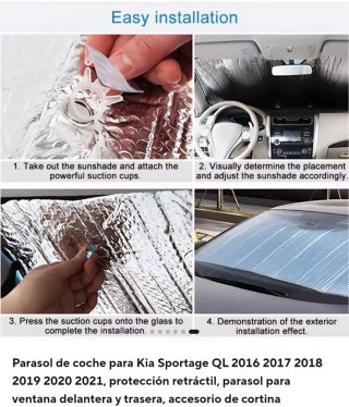 Kit ocultación ventanas térmico. Sin haberlo usado