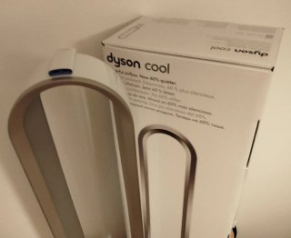 Ventilador Dyson Cool Plata y Blanco