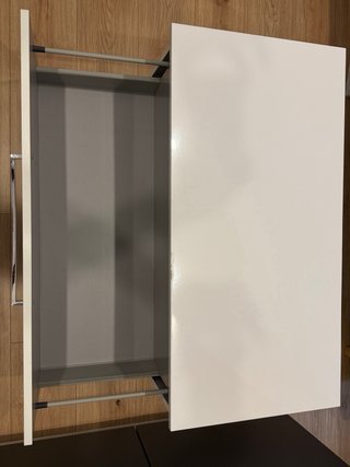 Mueble de baño blanco 90x45x37