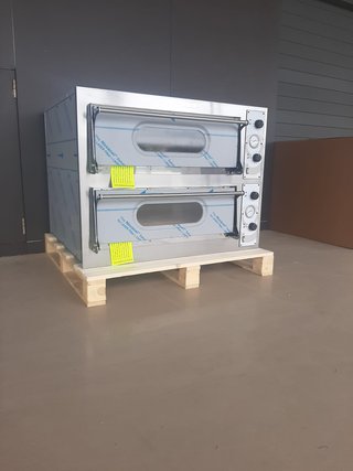 HORNO ELECTRICO PARA 4+4 PIZZAS DE 33 CM
