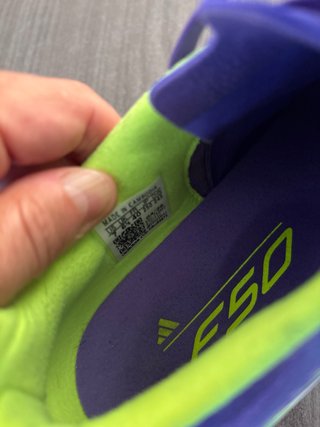 Adiadas F50 gama media de tacos SG talla 40