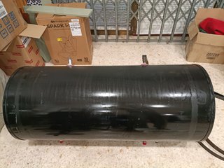 Depósito solar 190L + 7L con resistencia