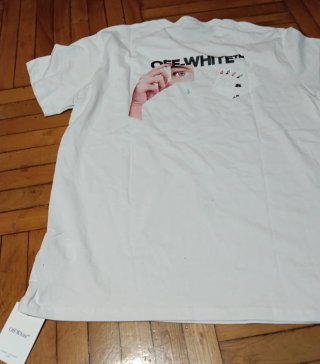 Camiseta Off-White Blanca Talla XL. Nueva etiqueta