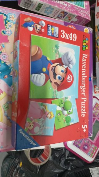 Puzzle Ravensburger Super Mario 3x49