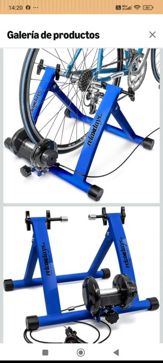 Rodillo para bicicleta estándar