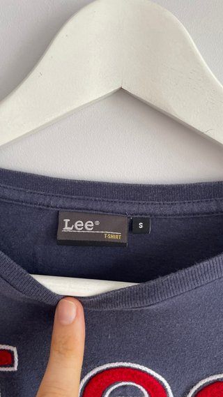 Camiseta Lee Manga Larga Logo Talla S