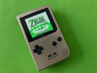 Nintendo Game Boy Pocket Oro/Plata