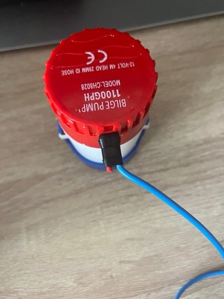 Bomba de achique 12V 1100 GPH
