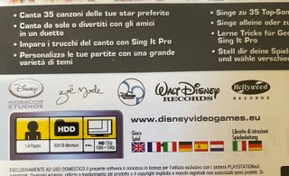 Sing It Disney per PS3