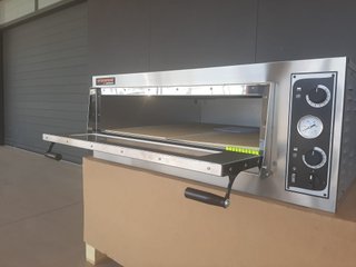HORNO ELECTRICO PARA 4 PIZZAS DE 40 CM / GLASS