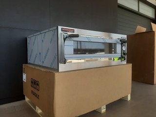HORNO ELECTRICO PARA 4 PIZZAS DE 40 CM / GLASS