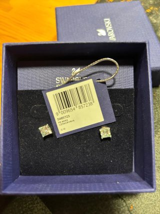 Colgante y pendientes Swarovski