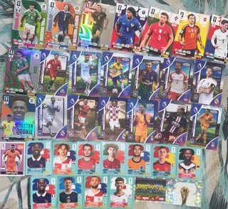Colección cromos fútbol Panini repetidos