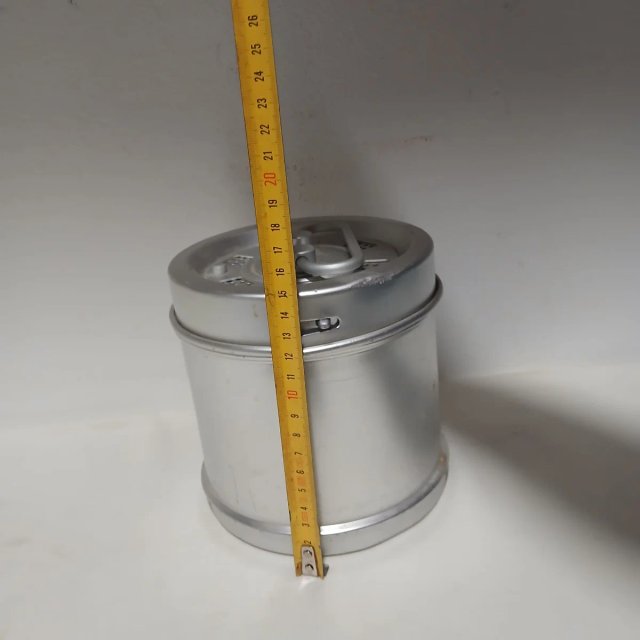 Bidón esterilización aluminio