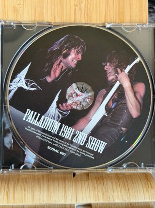 Ozzy Osbourne Palladium 1981 CD Japon