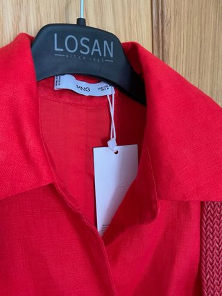 Mono rojo Mango talla S