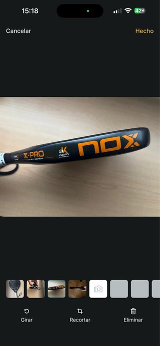 Pala de pádel NOX X-PRO Luxury Series