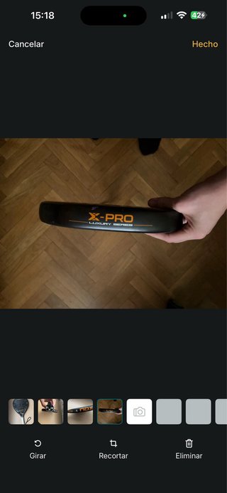 Pala de pádel NOX X-PRO Luxury Series