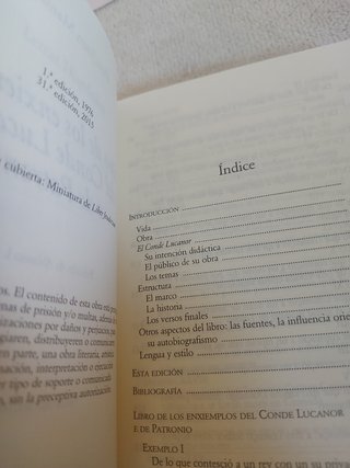 EL CONDE LUCANOR